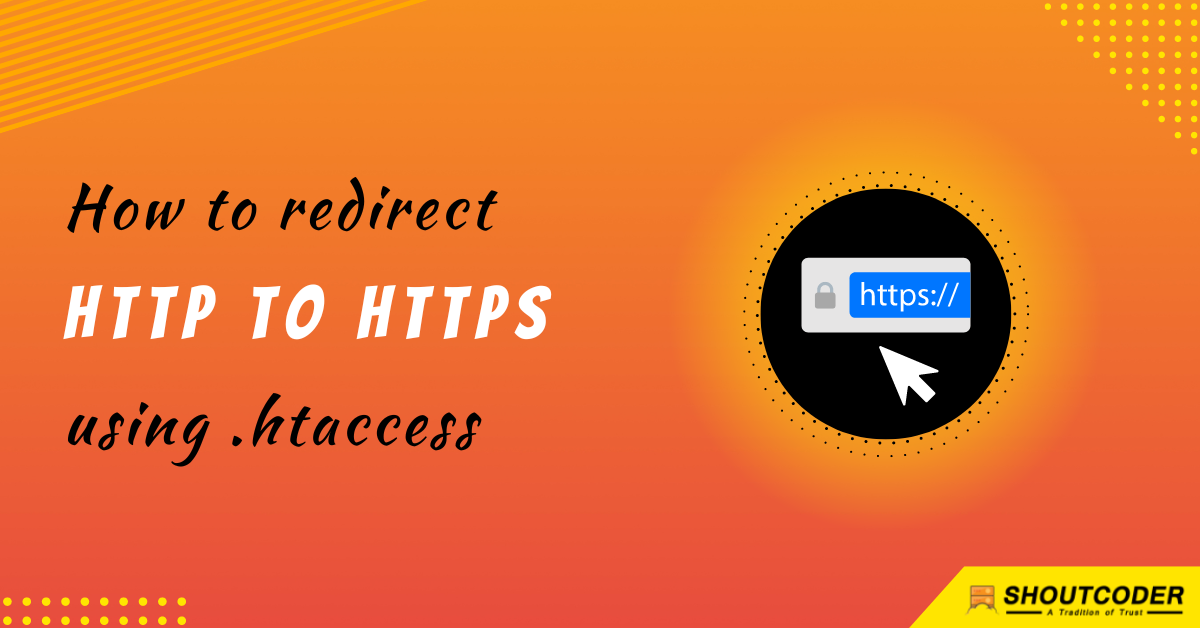 How to redirect HTTP to HTTPS using htaccess